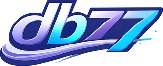 db77 গোলাপি নীল লোগো